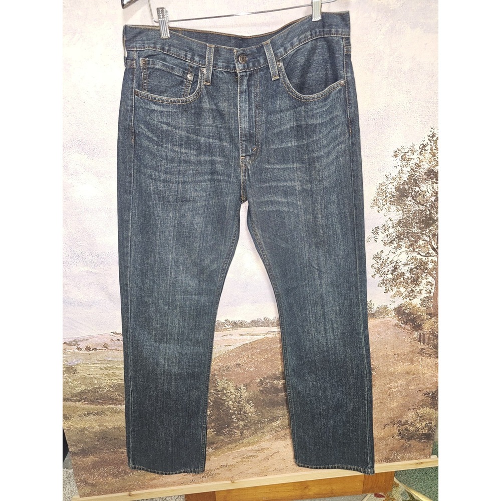Levi's 541 Athletic Straight Dark Wash Men's Jeans Size 34x34